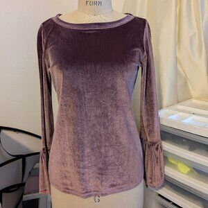 Velvet whimsigoth romantic top